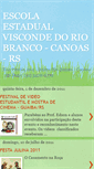 Mobile Screenshot of escolaviscondedoriobranco.blogspot.com