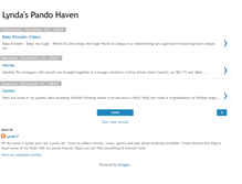 Tablet Screenshot of lyndashaven.blogspot.com