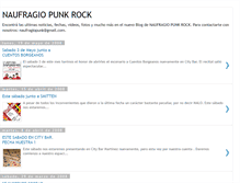 Tablet Screenshot of naufragiopunknrock.blogspot.com