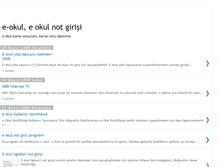Tablet Screenshot of eokul-notgirisi.blogspot.com