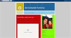 Desktop Screenshot of derrumbandofronteras.blogspot.com