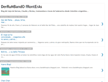 Tablet Screenshot of derrumbandofronteras.blogspot.com