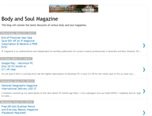 Tablet Screenshot of body-and-soul-magazine.blogspot.com