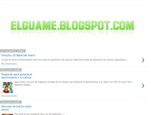 Tablet Screenshot of elguame.blogspot.com