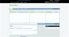 Desktop Screenshot of pornadictos.blogspot.com