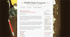 Desktop Screenshot of hadisyarismasi.blogspot.com