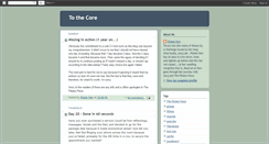 Desktop Screenshot of fittothecore.blogspot.com
