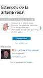 Mobile Screenshot of estenosisarteriarenal.blogspot.com