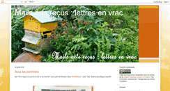 Desktop Screenshot of lettrenvrac.blogspot.com