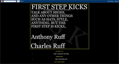 Desktop Screenshot of first--step--kicks.blogspot.com