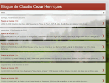 Tablet Screenshot of blogclaudiocezarhenriques.blogspot.com