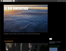 Tablet Screenshot of elojodiacritico.blogspot.com
