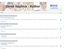 Tablet Screenshot of derek-haylock.blogspot.com