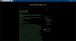 Desktop Screenshot of culturayyo.blogspot.com