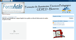 Desktop Screenshot of formacaofurb.blogspot.com