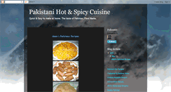 Desktop Screenshot of pakiatani-recipes.blogspot.com