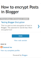 Mobile Screenshot of encrypted-blogger-post.blogspot.com