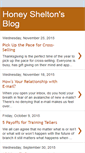 Mobile Screenshot of honeysheltonsblog.blogspot.com