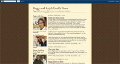 Desktop Screenshot of peggyandralphnews.blogspot.com