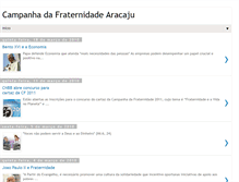 Tablet Screenshot of campanhadearacaju.blogspot.com