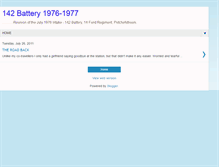 Tablet Screenshot of 142battery.blogspot.com