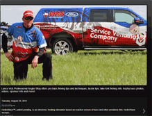 Tablet Screenshot of lancevickbassfishing.blogspot.com