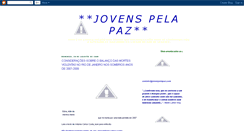 Desktop Screenshot of jovenspelapaz.blogspot.com