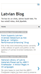 Mobile Screenshot of latvianblog.blogspot.com