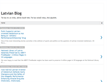 Tablet Screenshot of latvianblog.blogspot.com