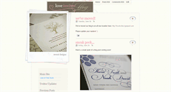 Desktop Screenshot of loveatfirstinvite.blogspot.com
