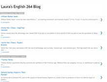 Tablet Screenshot of laurasenglish264blog.blogspot.com