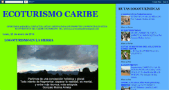 Desktop Screenshot of ecoturismocaribe.blogspot.com