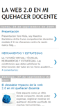 Mobile Screenshot of competenciadeldocente.blogspot.com
