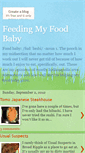 Mobile Screenshot of feedmyfoodbaby.blogspot.com