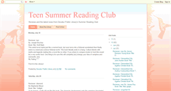 Desktop Screenshot of dplteensummerreadingclub.blogspot.com