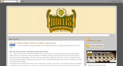 Desktop Screenshot of hollisbrewco.blogspot.com