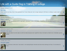 Tablet Screenshot of fresnoguidedog.blogspot.com