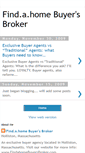 Mobile Screenshot of findahomebuyersbroker.blogspot.com