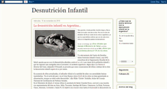 Desktop Screenshot of ladesnutriciondeloschicos.blogspot.com