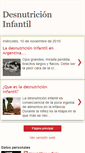 Mobile Screenshot of ladesnutriciondeloschicos.blogspot.com