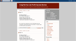 Desktop Screenshot of listprofitsecretsreview.blogspot.com