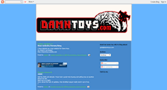 Desktop Screenshot of damntoys.blogspot.com