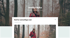 Desktop Screenshot of annikanuka.blogspot.com