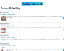 Tablet Screenshot of destroyhellokitty.blogspot.com