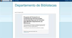 Desktop Screenshot of bibliounalmed.blogspot.com
