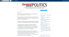 Desktop Screenshot of clevelandmagazinepolitics.blogspot.com