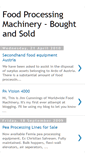 Mobile Screenshot of food-processing-machinery.blogspot.com