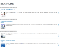 Tablet Screenshot of newsoftware9.blogspot.com