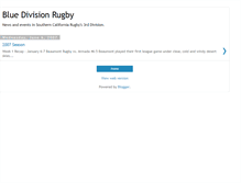 Tablet Screenshot of bluedivisionrugby.blogspot.com