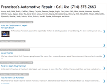 Tablet Screenshot of franciscosauto.blogspot.com